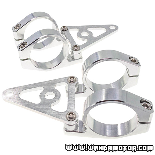 Headlamp fairing kit Monkey 45mm silver